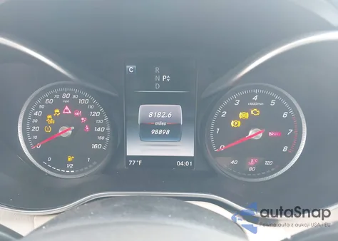 2017 Mercedes-Benz C 300 4Matic z USA, uszkodzony, nr VIN WDDWF4KB6HR215040